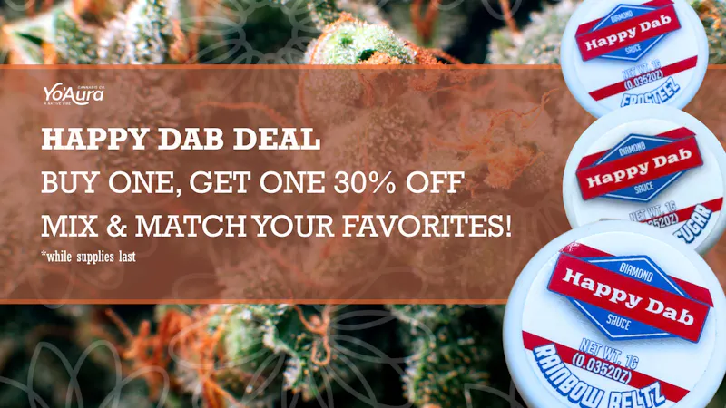 Yo'Aura Happy Dab: Buy 1, Get 1 30% Off Mix & Match!