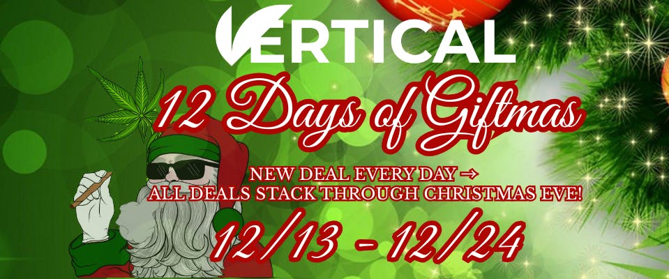 Vertical Dispensary 12 Days of Giftmas