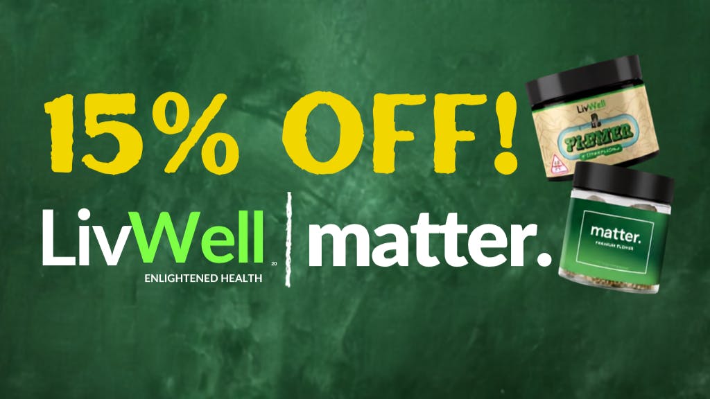 Dark Horse Dispensary 15% OFF LIVWELL AND MATTER