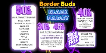 Border Buds BLACK FRIDAY WEEKEND DEALS!