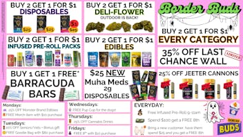 Border Buds BORDER BUDS DAILY DEALS
