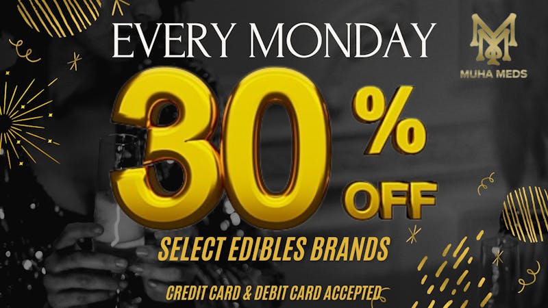 Muha Meds Westwood 30% OFF EVERY MONDAY TAX INCLD