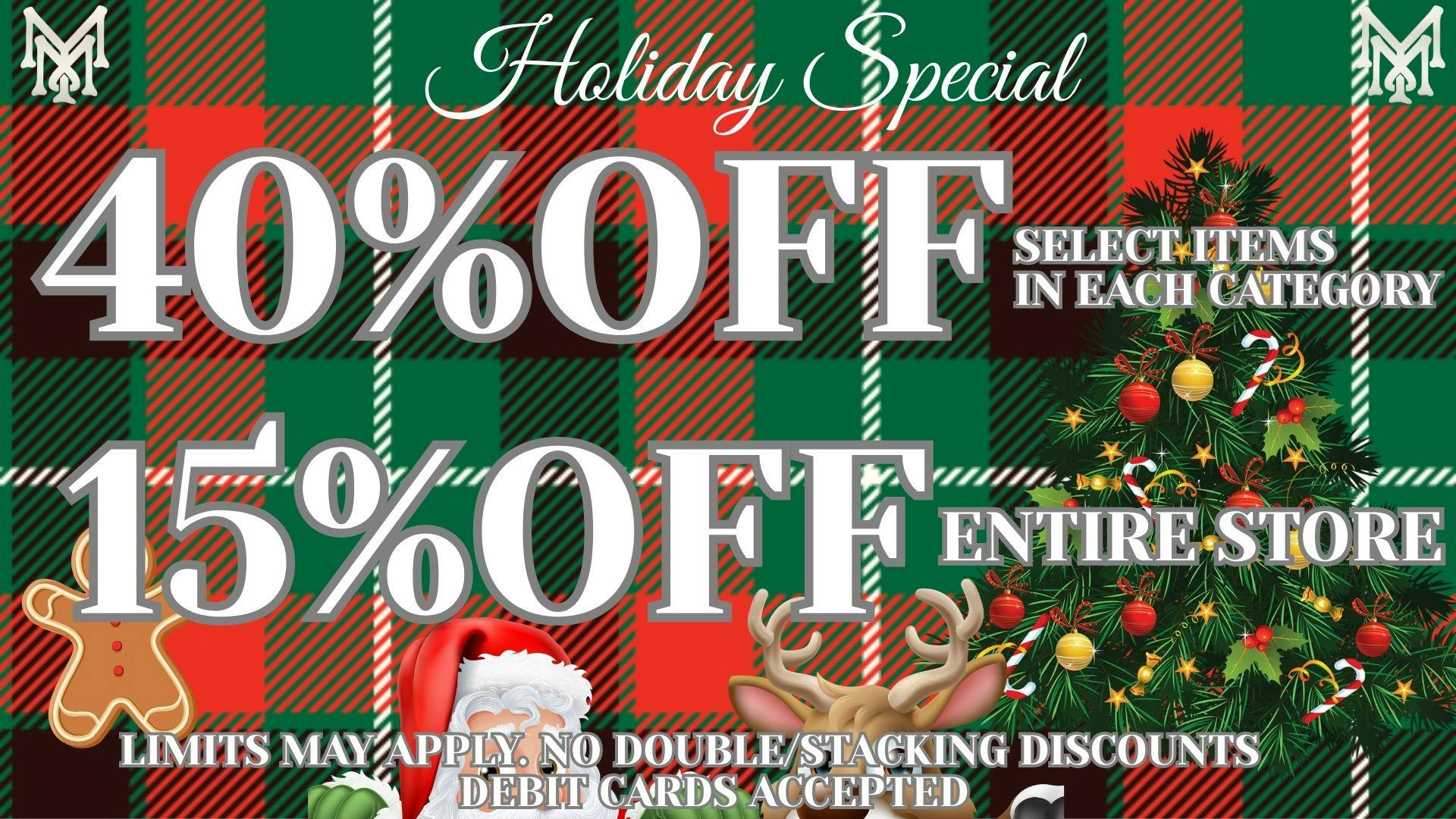 Muha Meds Westwood 40% OFF SELECT PRODUCTS 15% OFF ENTIRE STORE