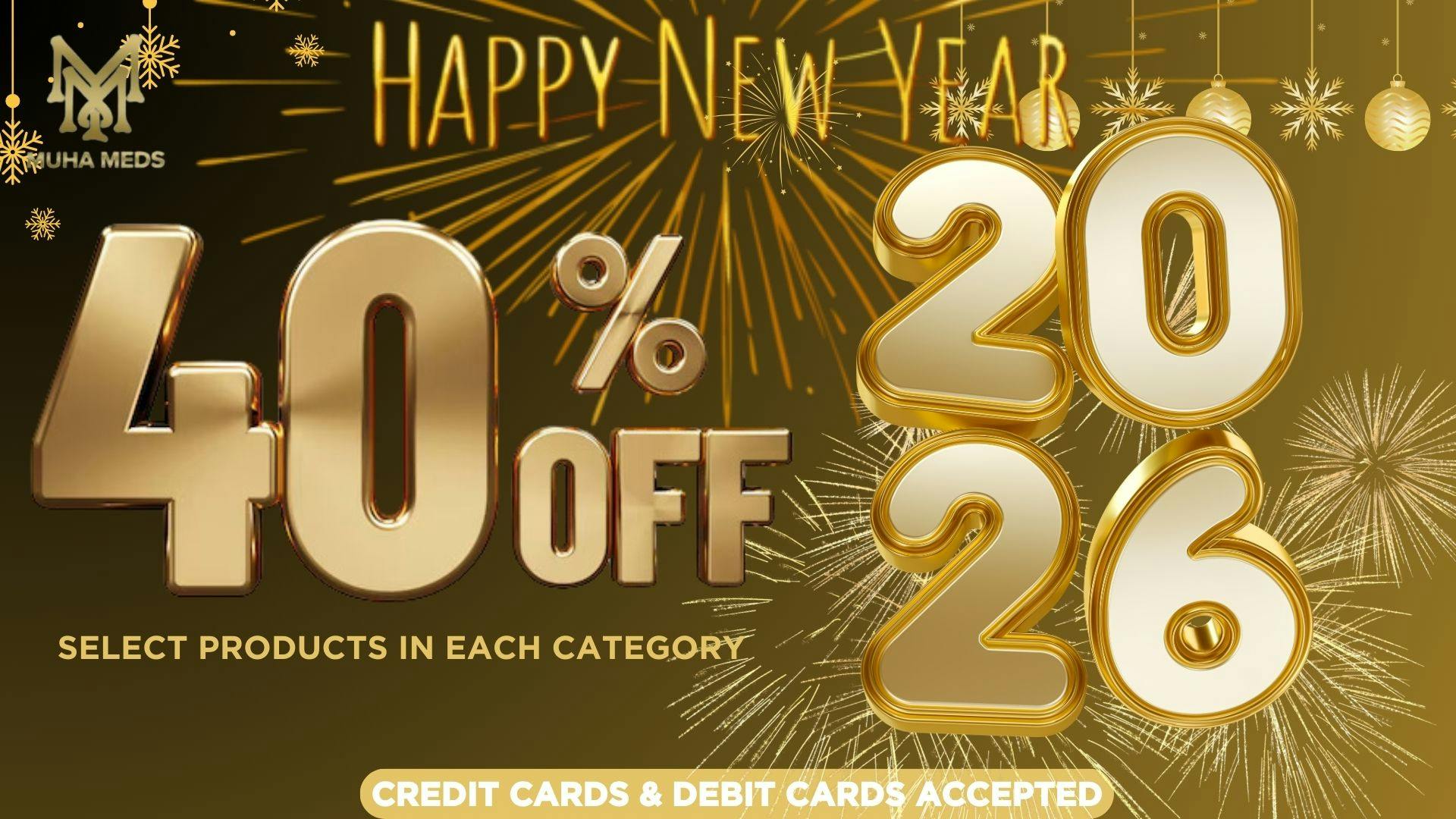 Muha Meds Westwood 40% OFF SELECT PRODUCTS NYE SPECIAL