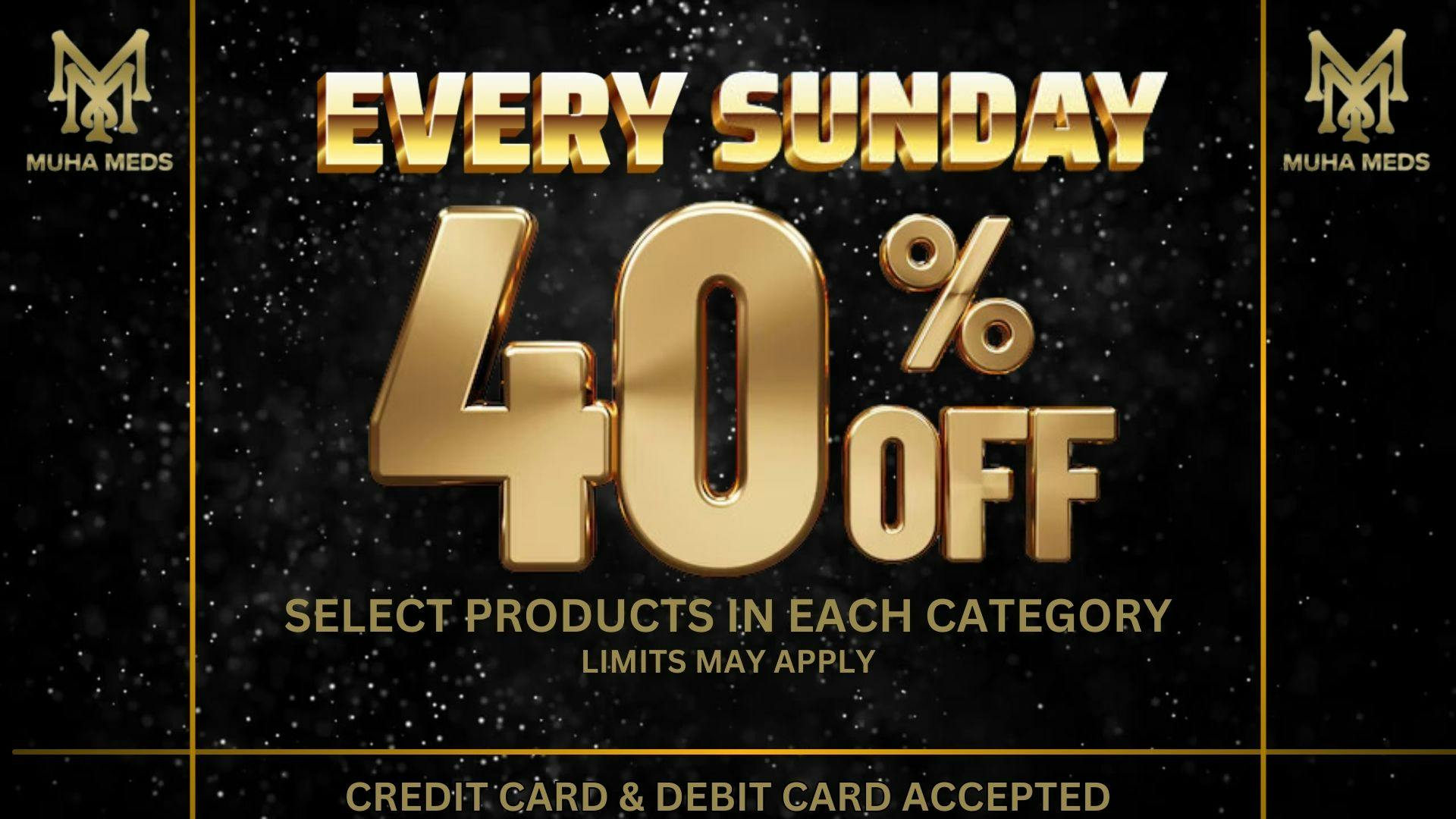 Muha Meds Westwood 40% OFF EVERY SUNDAY TAX INCLD