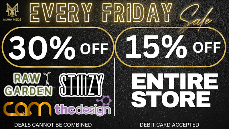 Muha Meds Westwood 15% OFF STOREWIDE 30% OFF SELECT BRANDS