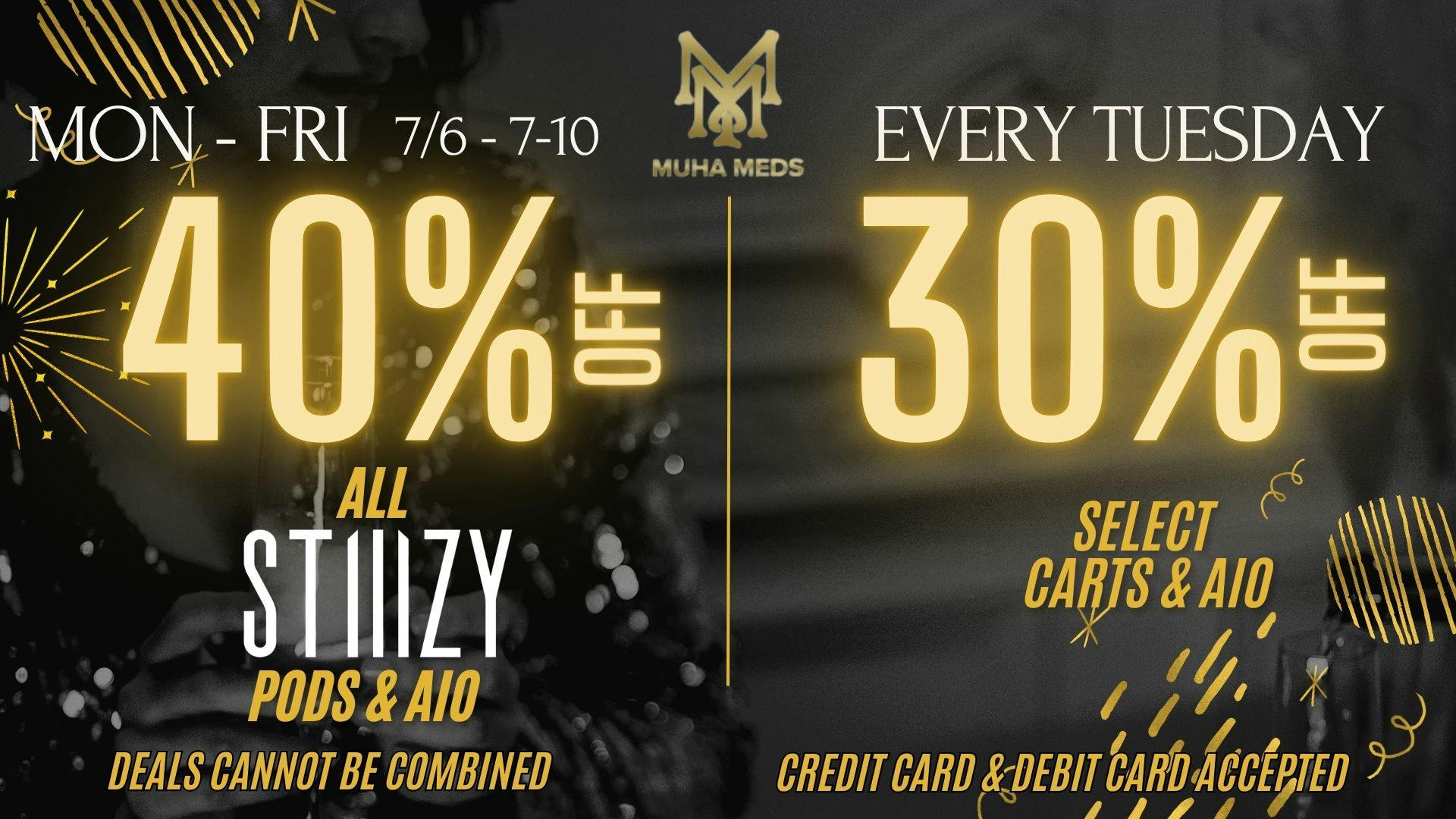 Muha Meds Westwood 40% OFF ALL STIIIZY PODS / 30% OFF SELECT CART&AIO