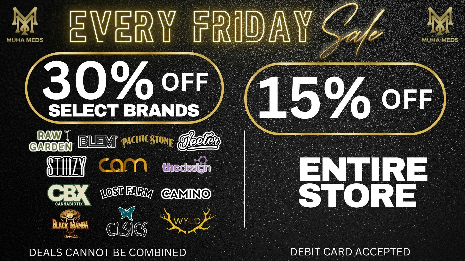 Muha Meds Westwood 30% OFF SELECT BRANDS ALL TAXES INCLUDED