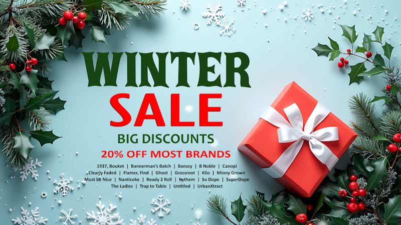 RNR Delivery Winter Sale 20% OFF!