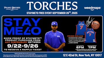 Torches NYC STAYME7O RAFFLE & EVENT 9/26