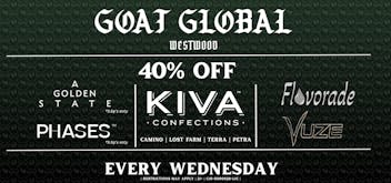 Goat Global Delivery - Santa Monica 🔥40% OFF ON KIVA PRODUCTS🔥