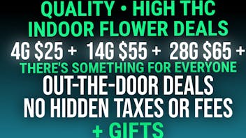 Weedyy - Antelope Valley INDOOR FLOWER DEALS