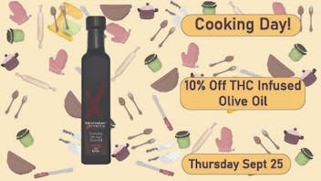 Glazed and Confused 10% Off All THC Infused Olive Oil!