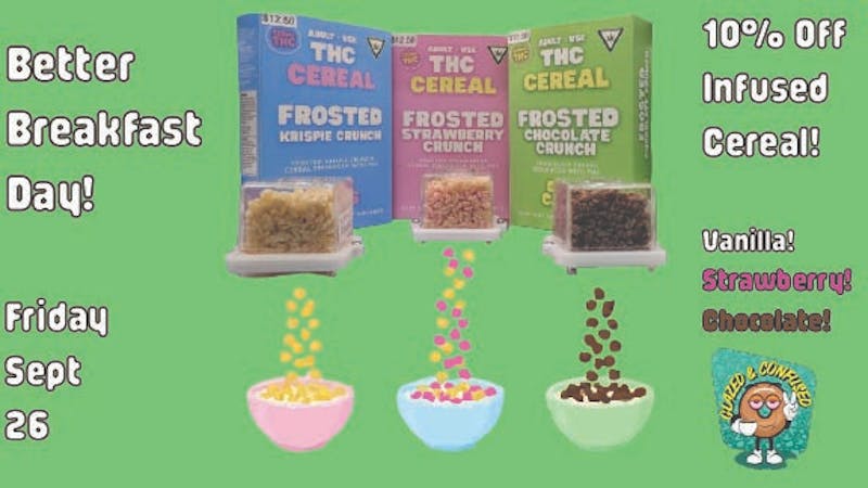 Glazed and Confused 10% Off THC Infused Cereal