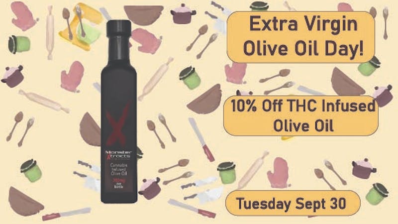 Glazed and Confused 10% MonsterX Olive Oil!