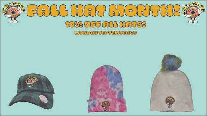 Glazed and Confused 10% Off All Hats!