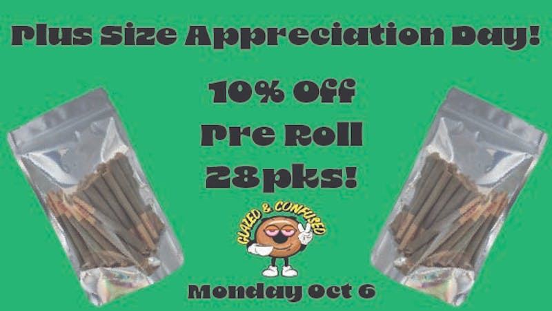Glazed and Confused 10% Off Pre Roll 28pks