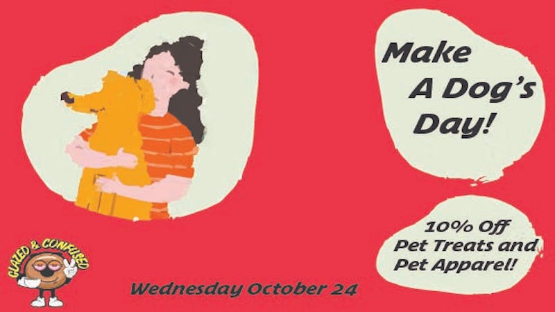 Glazed and Confused 10% Off Pet Treats and Apparel