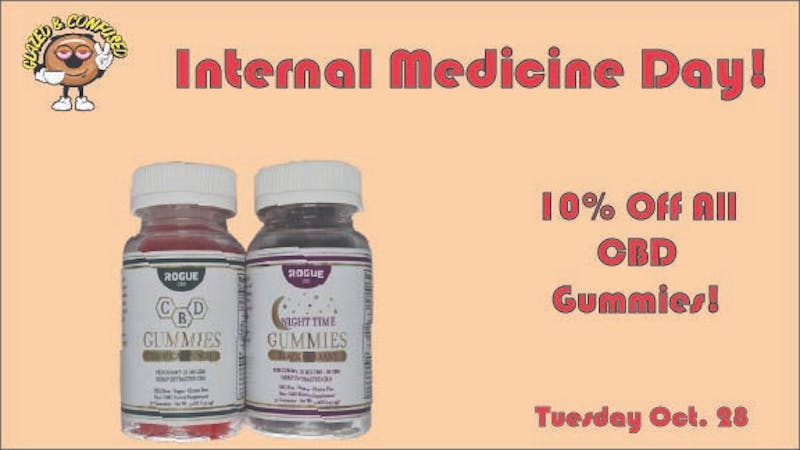 Glazed and Confused 10% Off All CBD Gummies!