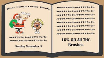 Glazed and Confused 10% Off THC Brushes!