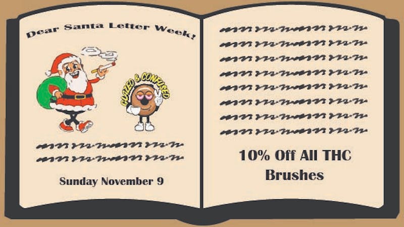 Glazed and Confused 10% Off THC Brushes!