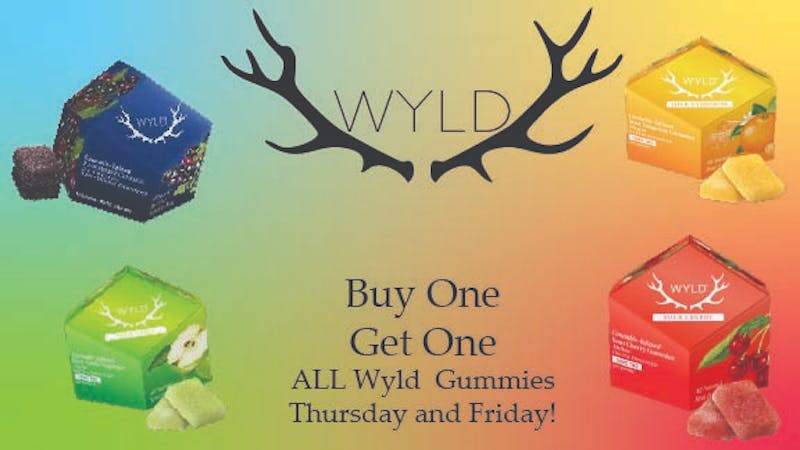 Glazed and Confused Buy One Get One Wyld Gummies!