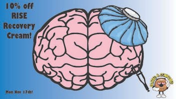 Glazed and Confused 10% Off RISE Recovery Cream!