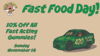 Glazed and Confused 10% Off Fast Acting Edibles!