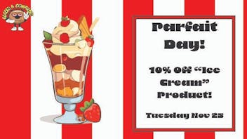 Glazed and Confused 10% off "Ice Cream" products!