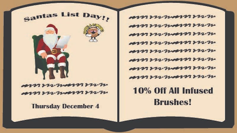 Glazed and Confused 10% Off THC Brushes!