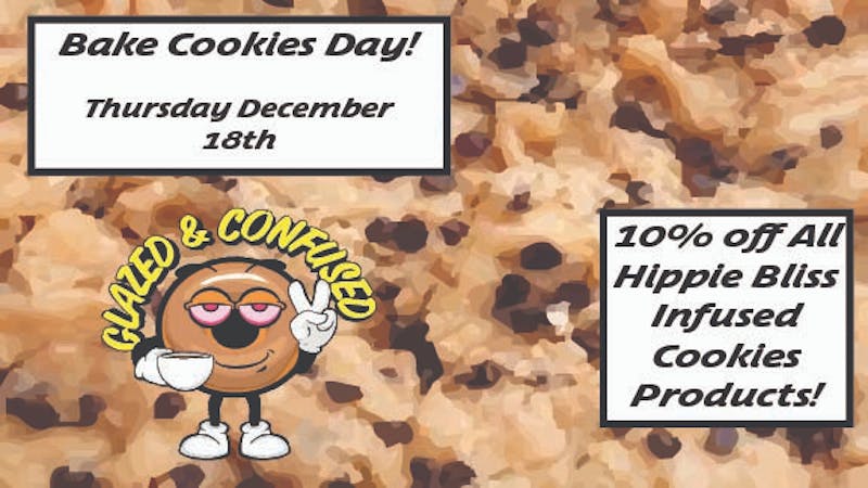 Glazed and Confused 10% off Hippie Bliss Cookies!