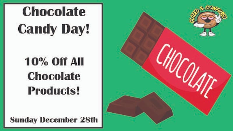 Glazed and Confused 10% off all Chocolate Products!