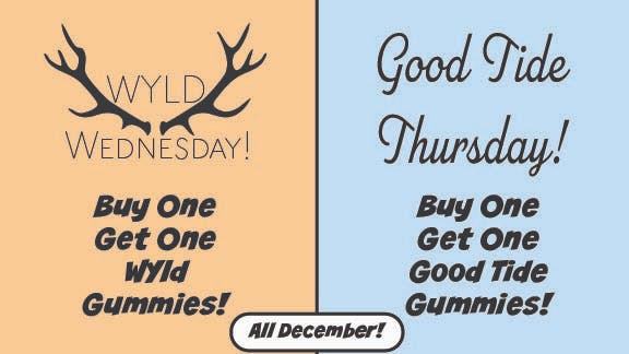 Glazed and Confused Buy One Get One Wyld Gummies!