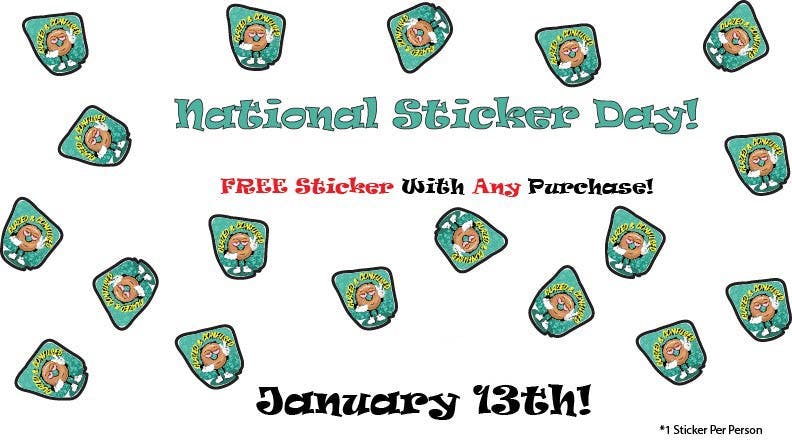 Glazed and Confused Free Sticker With ANY Purchase!