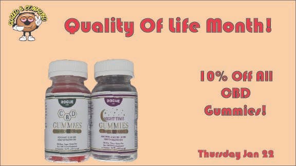 Glazed and Confused 10% Off CBD Products!