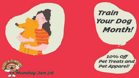 Glazed and Confused 10% Off Pet Treats and Apparel!