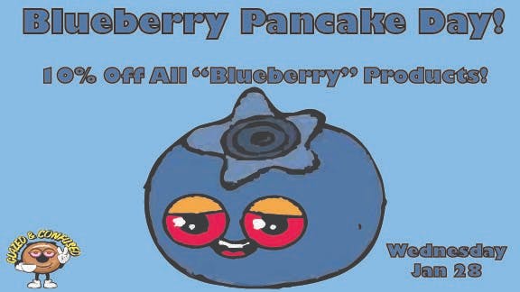 Glazed and Confused 10% Off "Blueberry" Products!