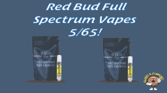 Glazed and Confused 5/65 Redbud Full Spectrum Vapes!