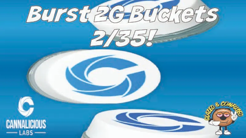 Glazed and Confused 2/35 2g Burst Concentrate!