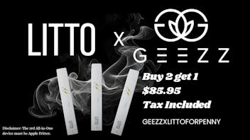 Geezz Dispensary Geezz X Litto for $0.01