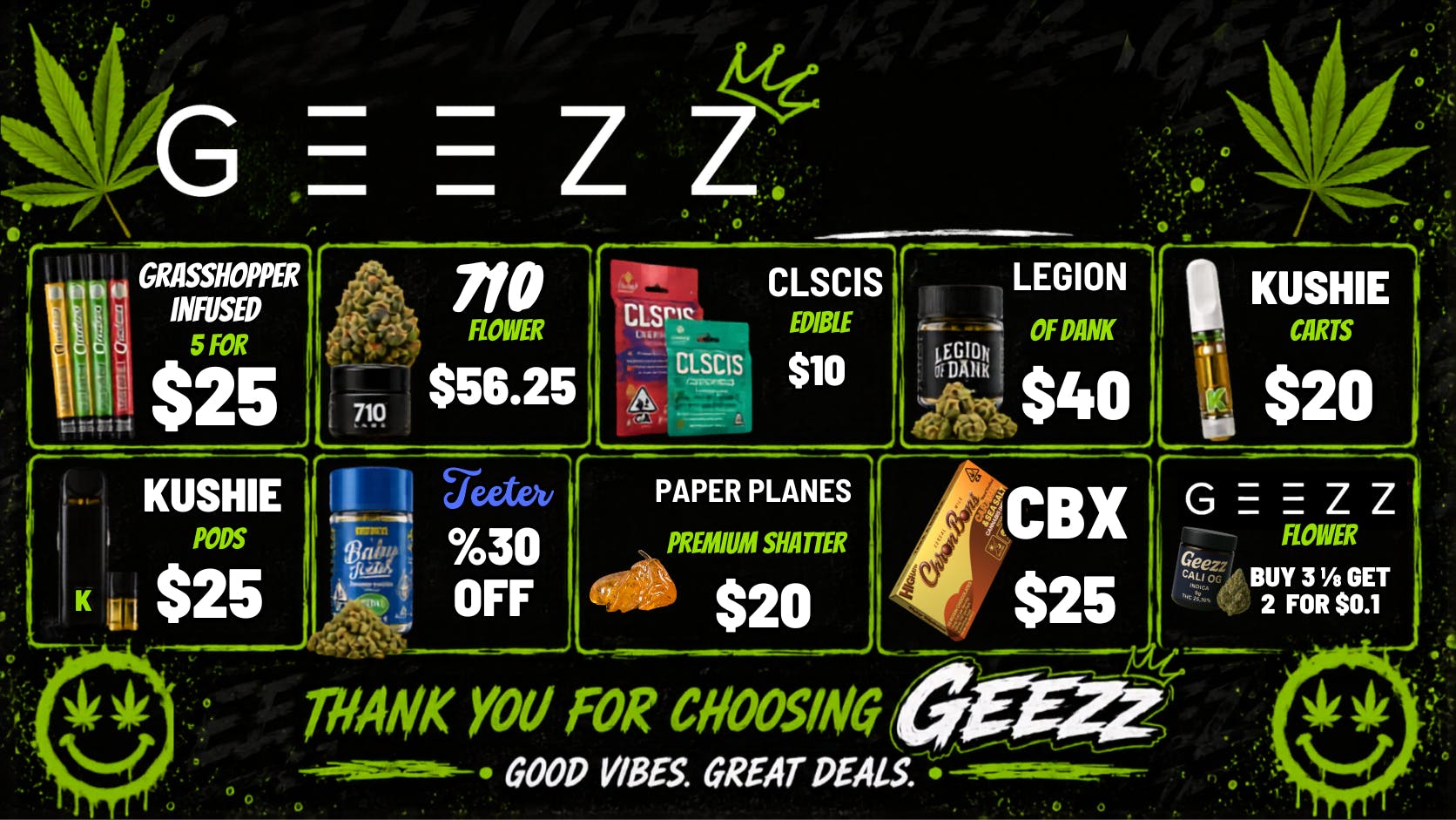 Geezz - Hesperia Deals up to 75% off + Free Delivery +Gift