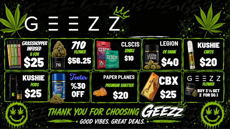 Geezz - Hesperia Deals up to 75% off + Free Delivery +Gift