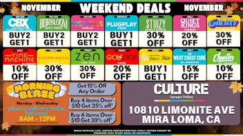 Culture Cannabis Club Marijuana and Weed Delivery - Rancho 🔥FIRST TIME GUESTS RECEIVE 30% OFF🔥