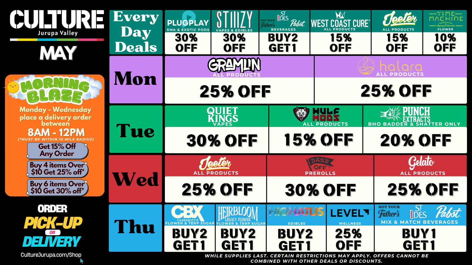 Culture Cannabis Club Marijuana and Weed Dispensary - Jurupa Valley 🔥30% OFF FIRST TIME CUSTOMERS🔥
