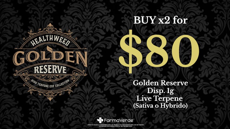 FarmaVerde - Cupey ✨ Golden Reserve – Edición CO₂ High Terpene ✨