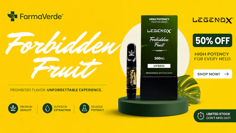 FarmaVerde - Bayamon LegendX Forbidden Fruit 500mg | 50% OFF