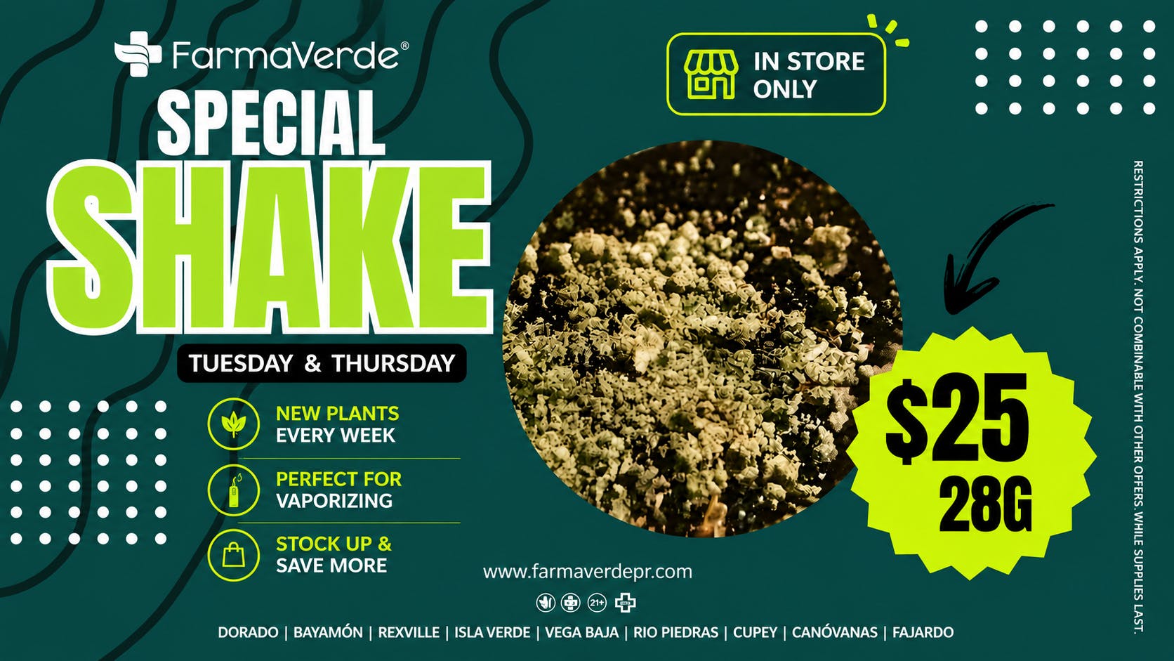 FarmaVerde - Cupey FarmaVerde Shake Special 28G $25