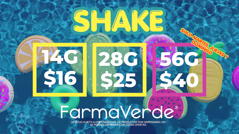 FarmaVerde - Dorado 🔥 FarmaVerde SHAKE Specials Available Now 🌿