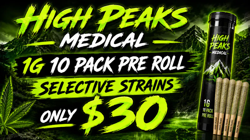 High peaks medical Delivery Fresh New Deal