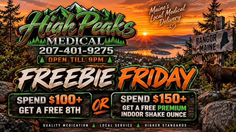 High peaks medical Delivery Freebie Friday